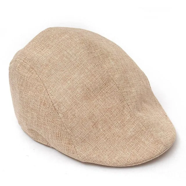 2019 Summer Beret Caps for Men Women Vintage news boy cap