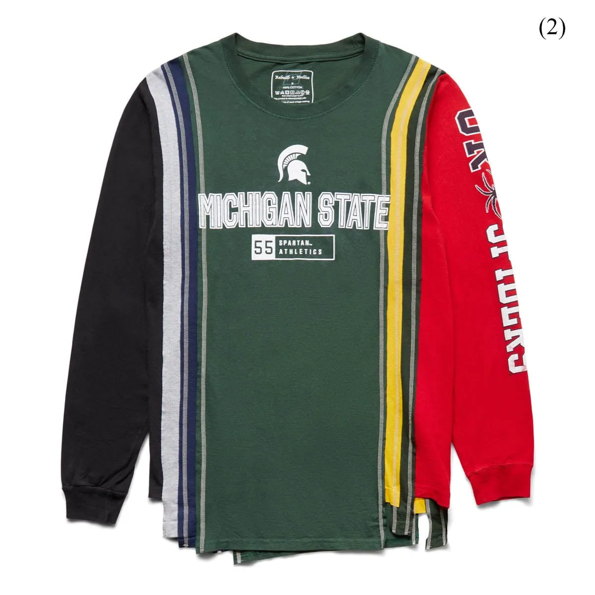 7 CUTS L/S TEE - COLLEGE (S)
