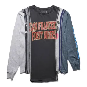 7 CUTS L/S TEE - COLLEGE (S)