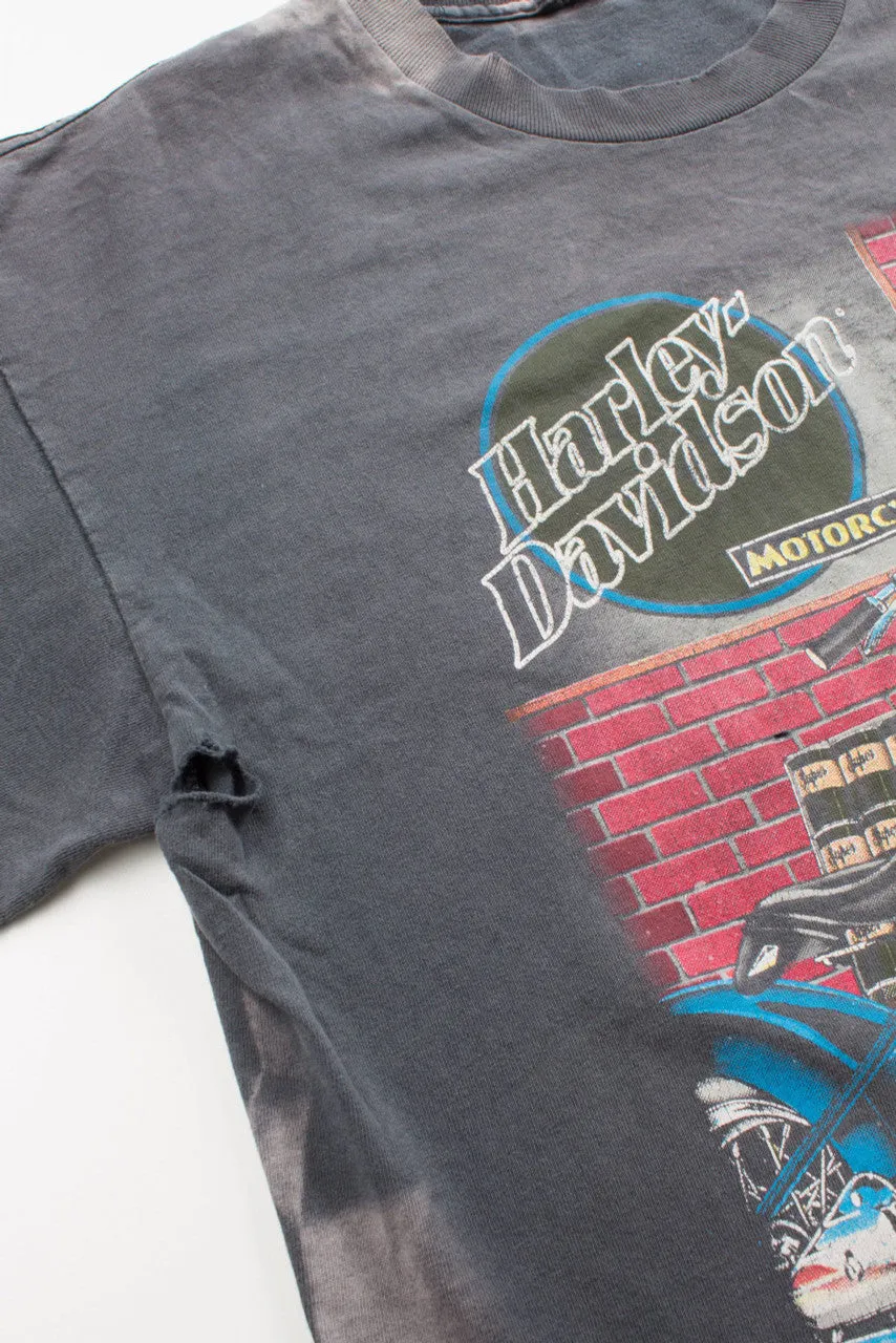 '96 Faded & Distressed Harley Davidson T-Shirt