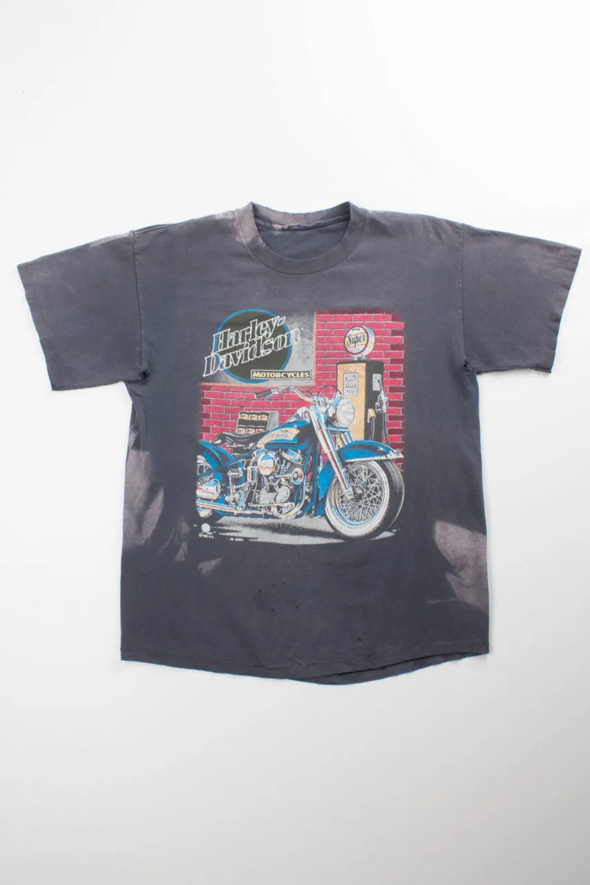 '96 Faded & Distressed Harley Davidson T-Shirt