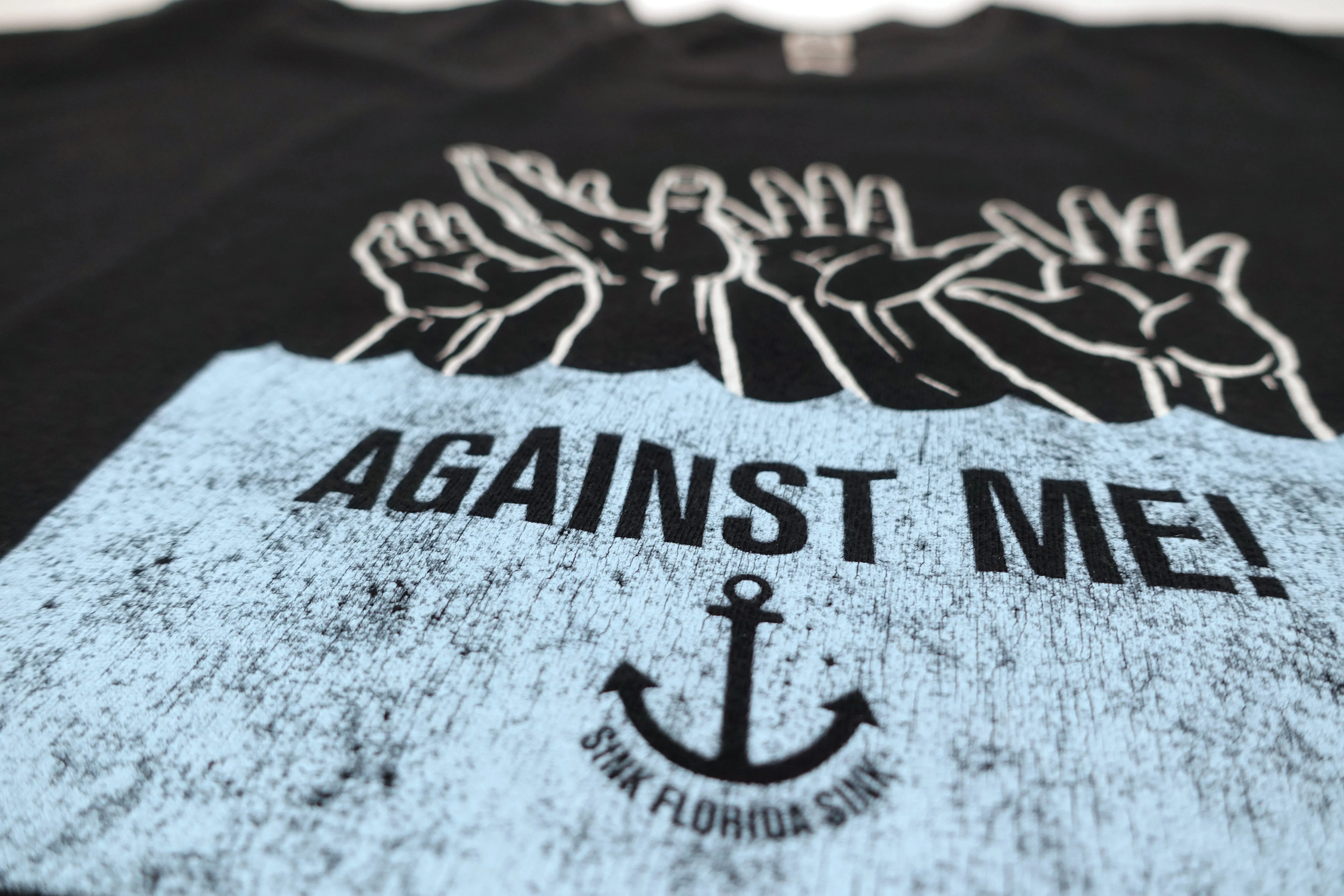 Against Me! Official Sink Florida Sink Tour T-Shirt - Size XL Vintage Band Merch
