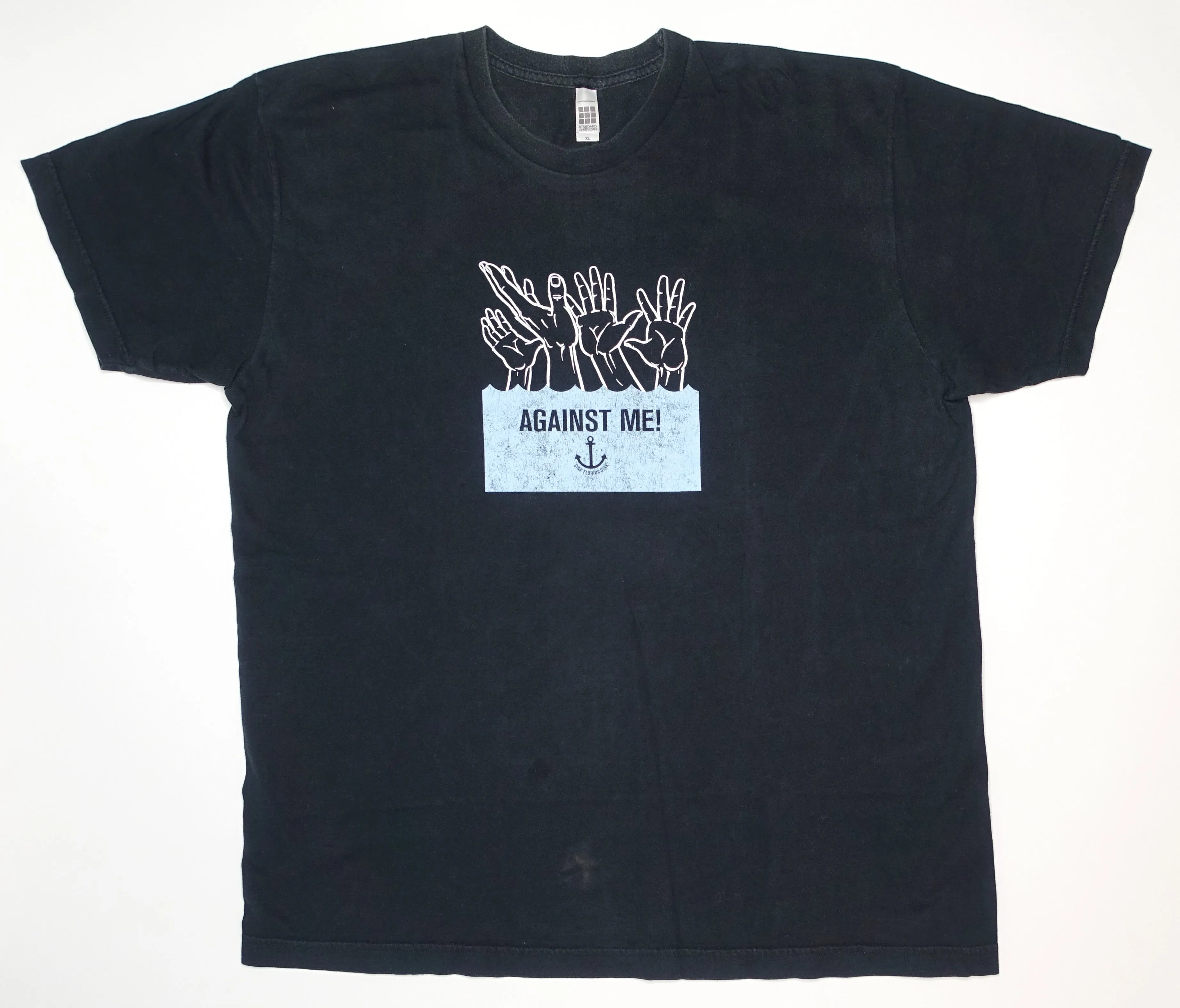 Against Me! Official Sink Florida Sink Tour T-Shirt - Size XL Vintage Band Merch