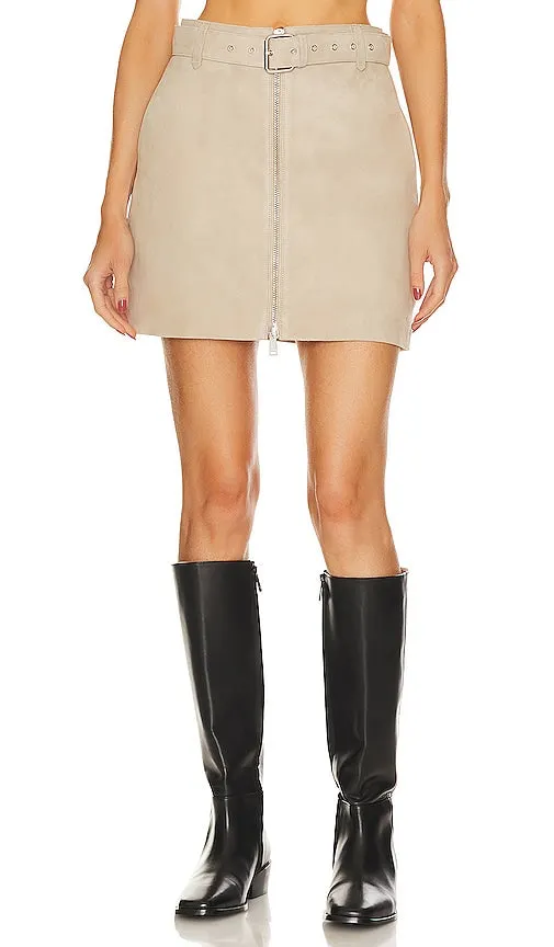 ANINE BING Ana Skirt in Taupe