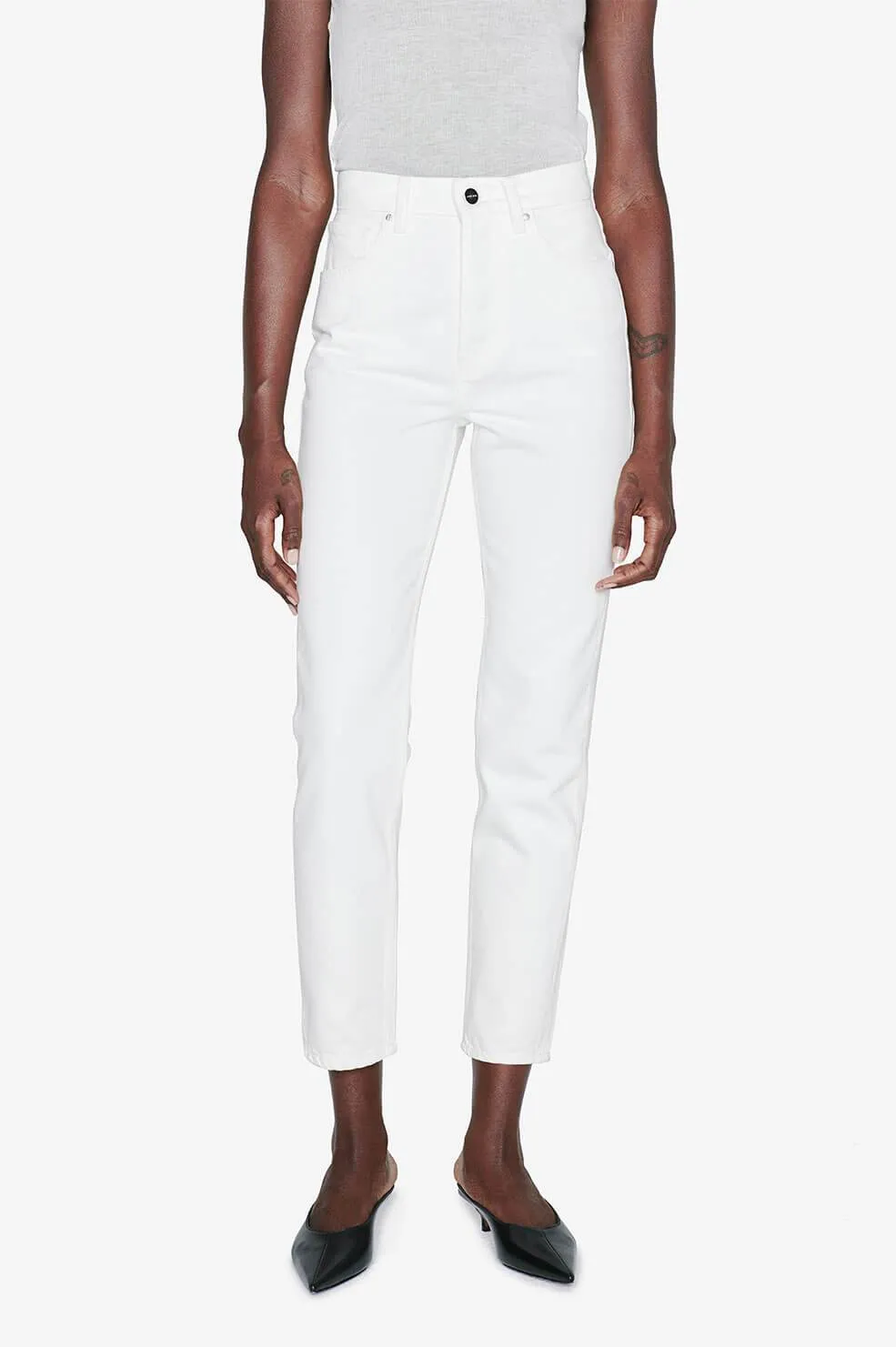 Anine Bing Sonya Jean in Off White