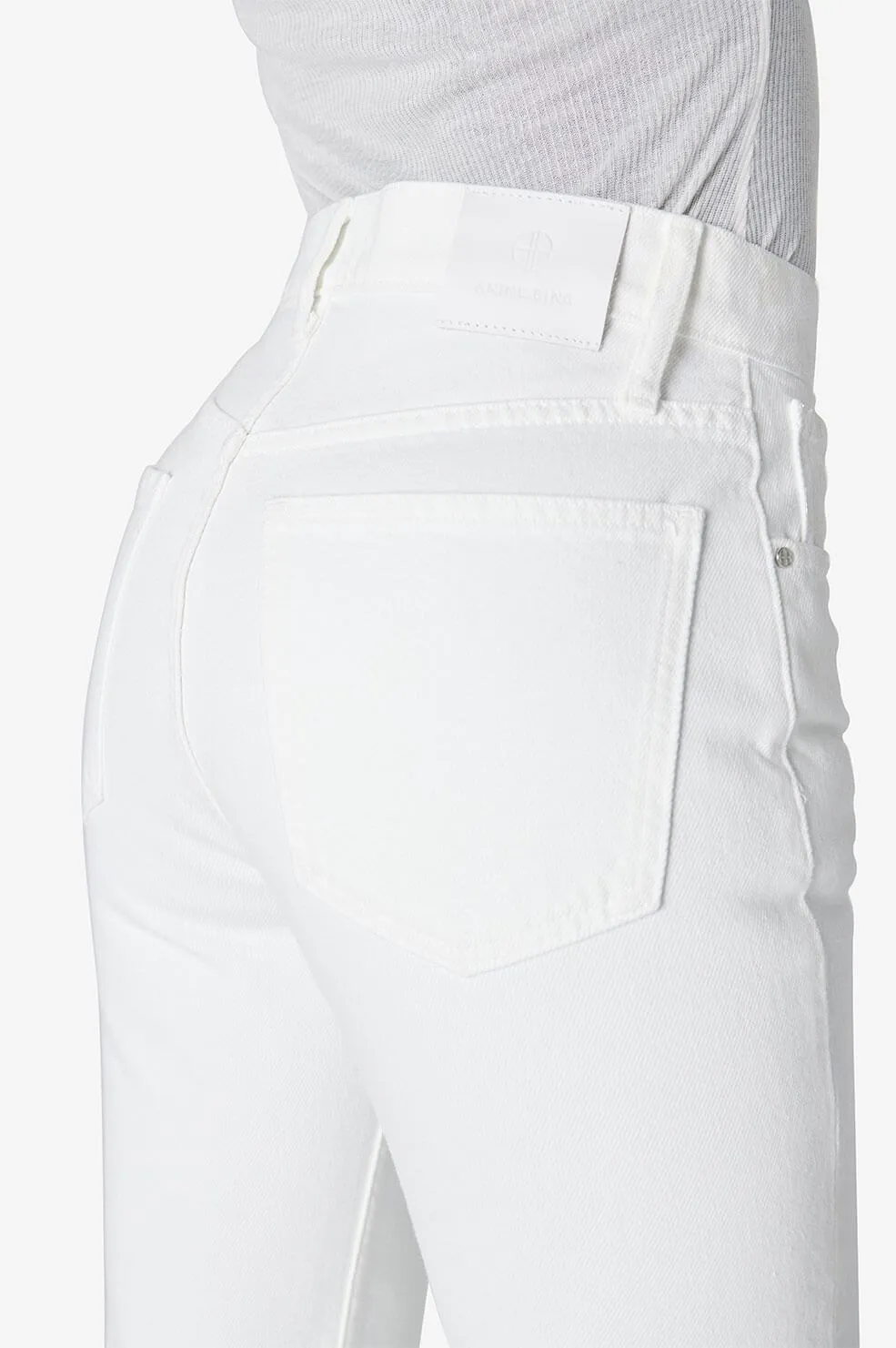 Anine Bing Sonya Jean in Off White