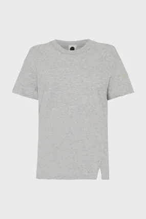Bassike Classic T-Shirt in Grey Marle