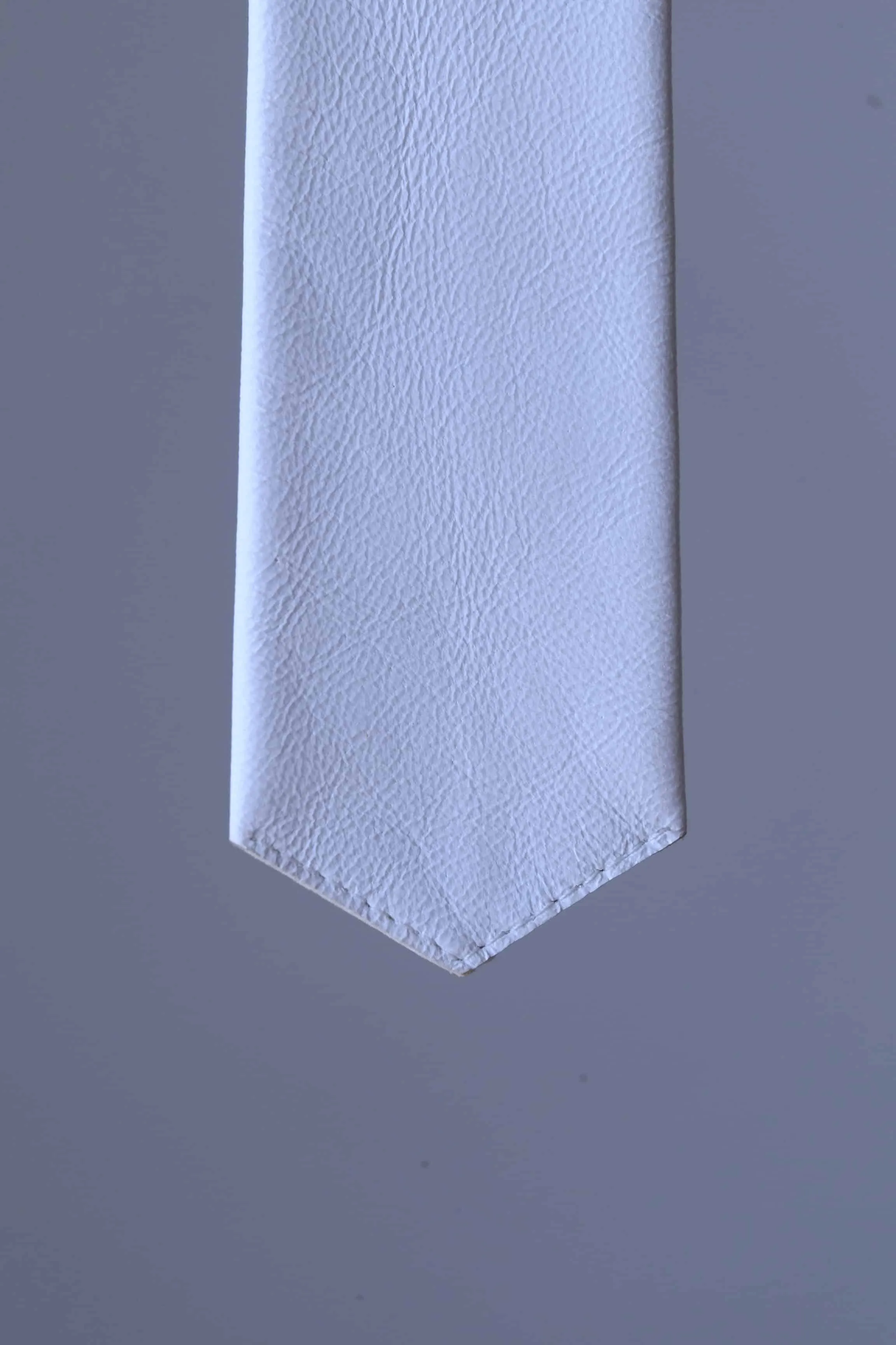 FISCHER 80's Leather Necktie