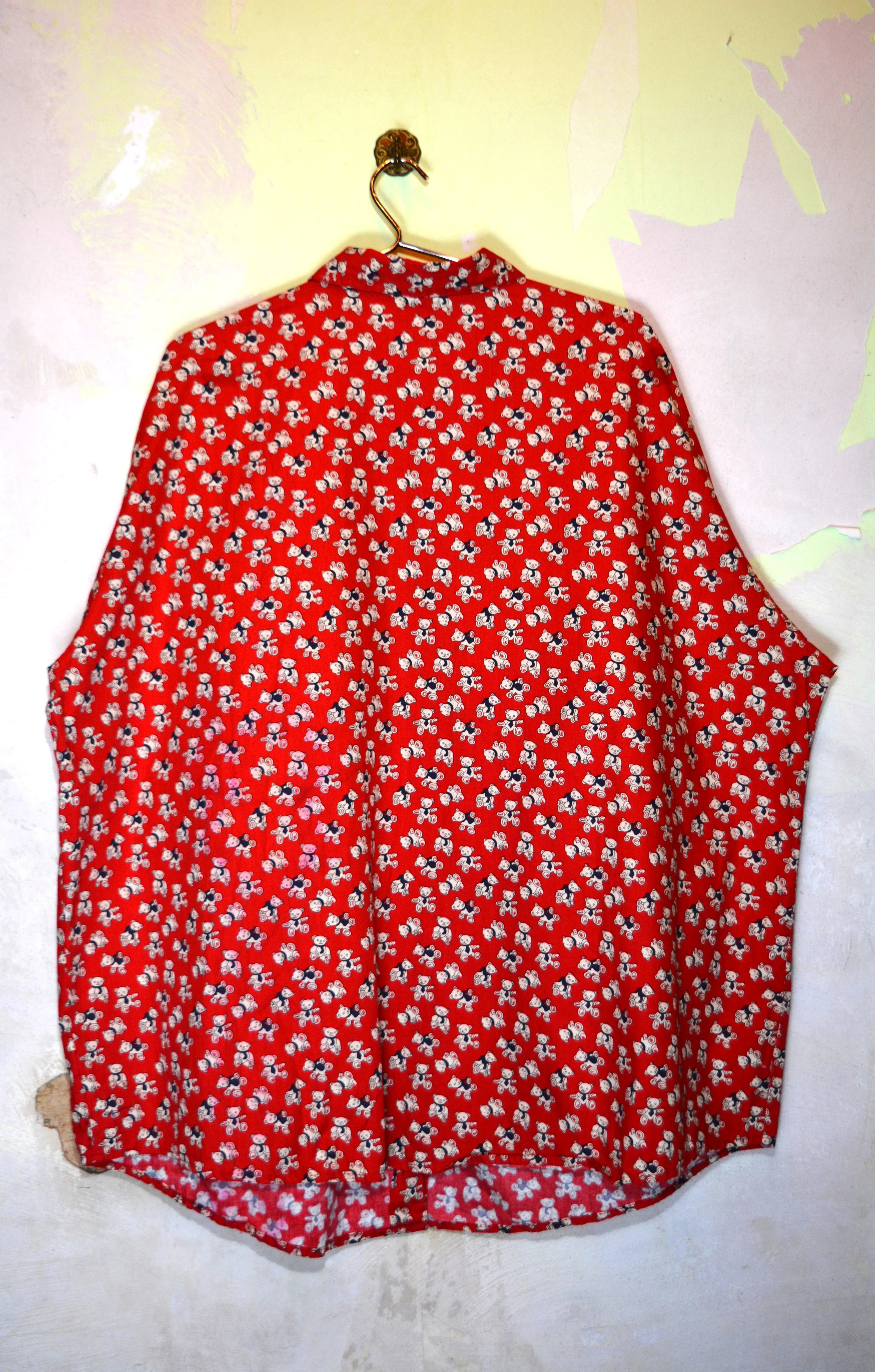 Hemd Teddy-Bear Print aus Westdeutschland