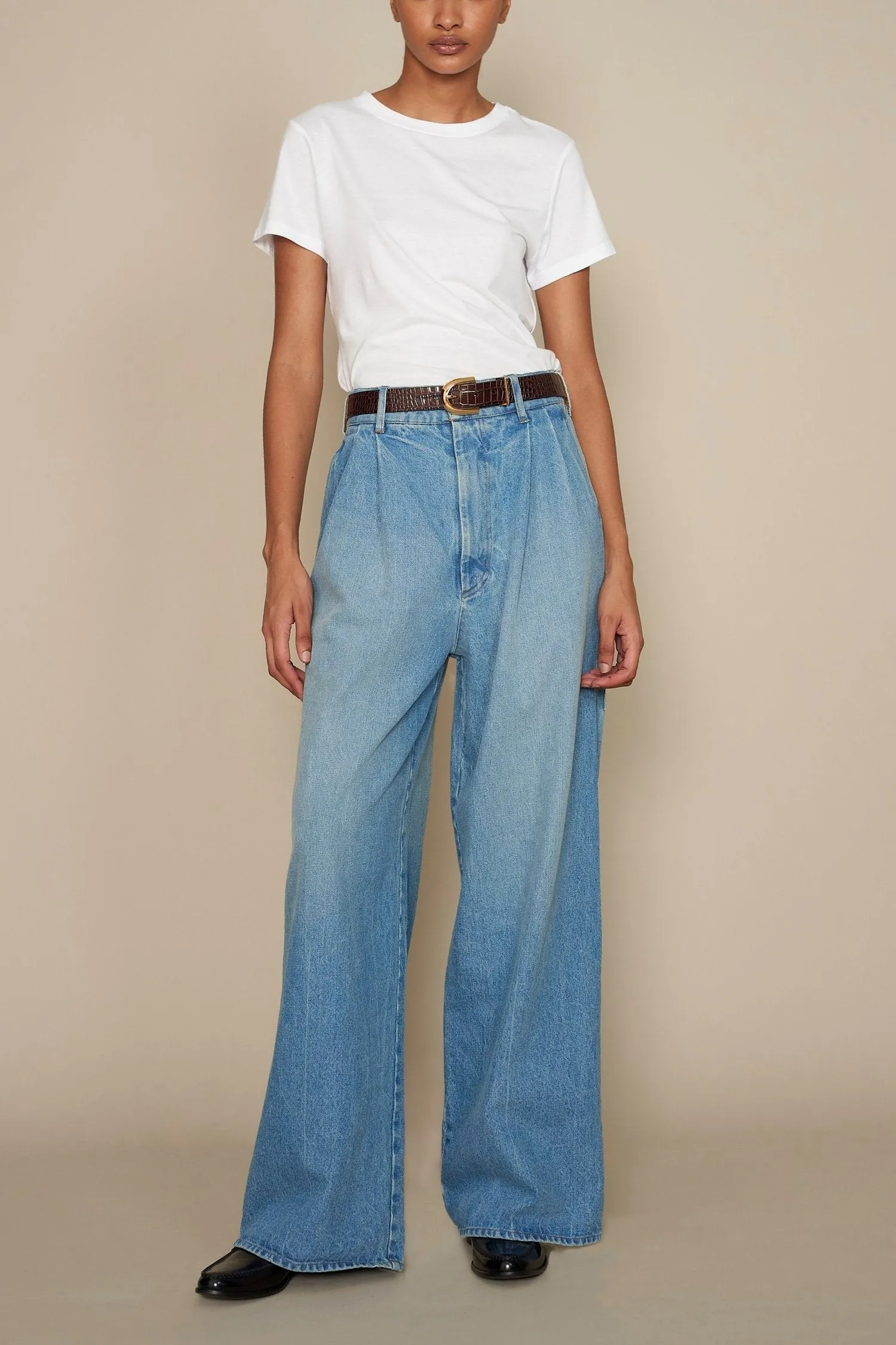 Kallmeyer Deep Pocket Wide Leg Jean