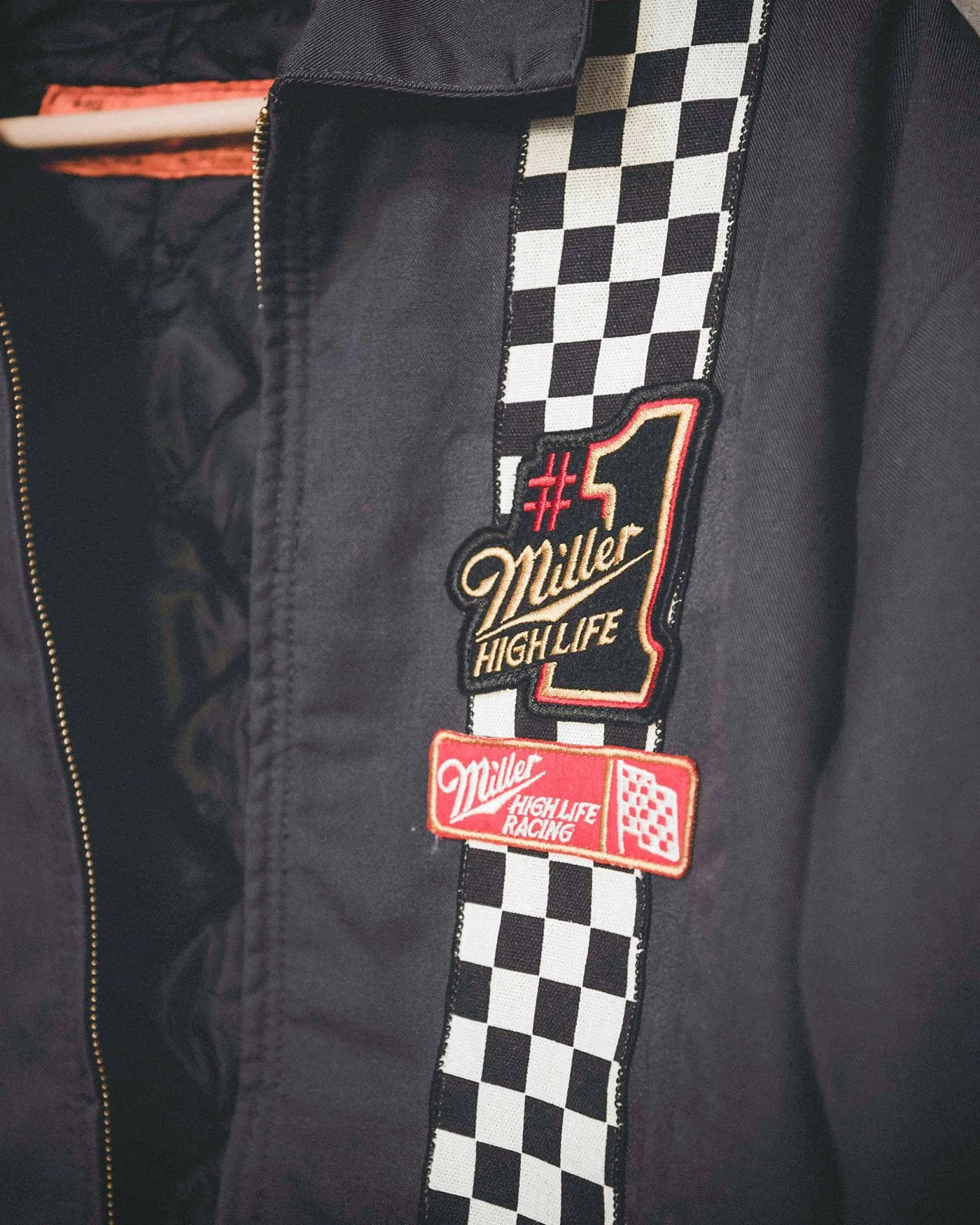 Limited-Edition Miller High Life Racing Pit Crew Vintage Revival Jacket