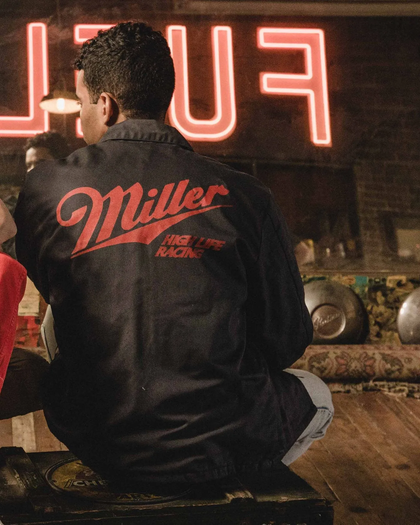 Limited-Edition Miller High Life Racing Pit Crew Vintage Revival Jacket
