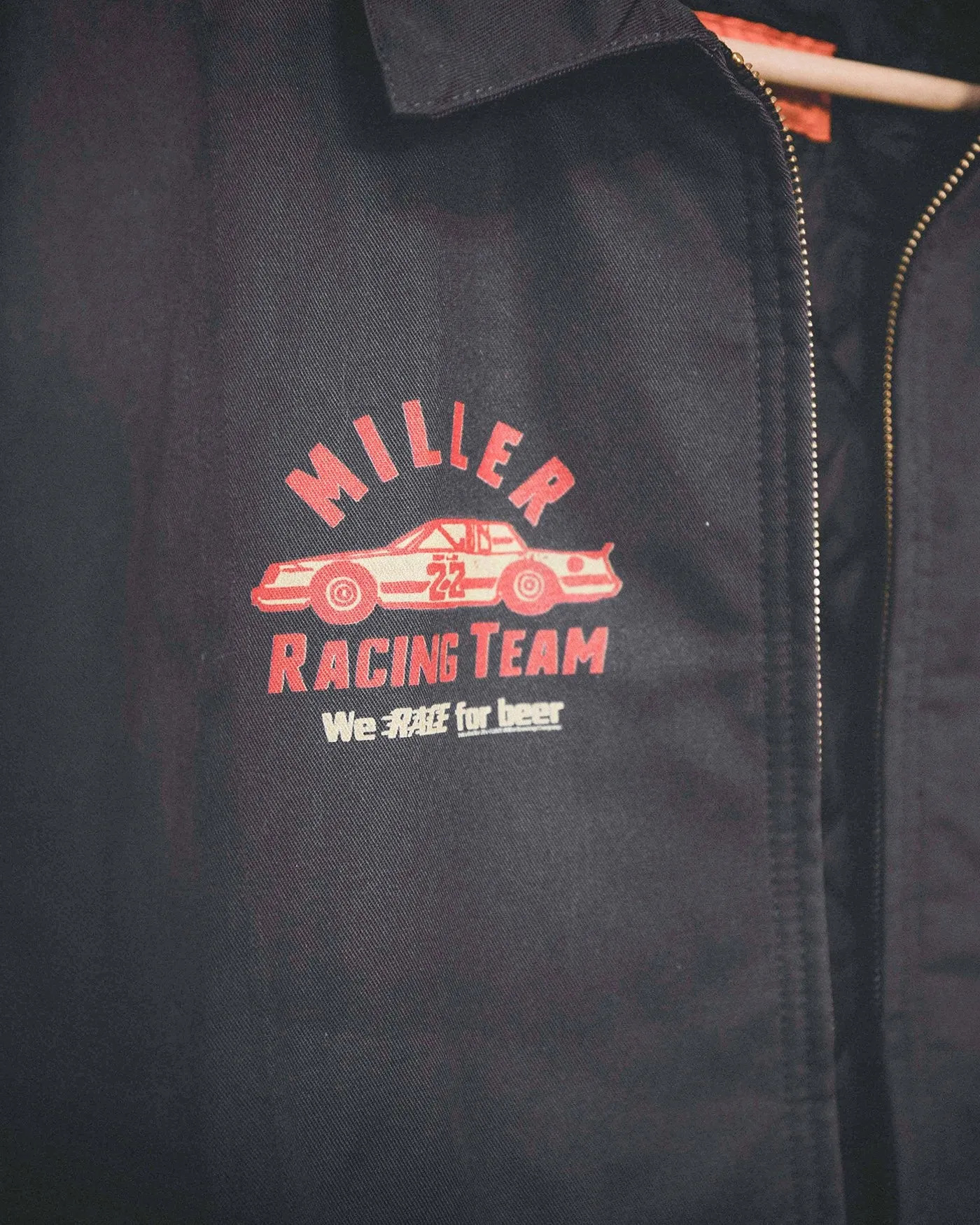 Limited-Edition Miller High Life Racing Pit Crew Vintage Revival Jacket