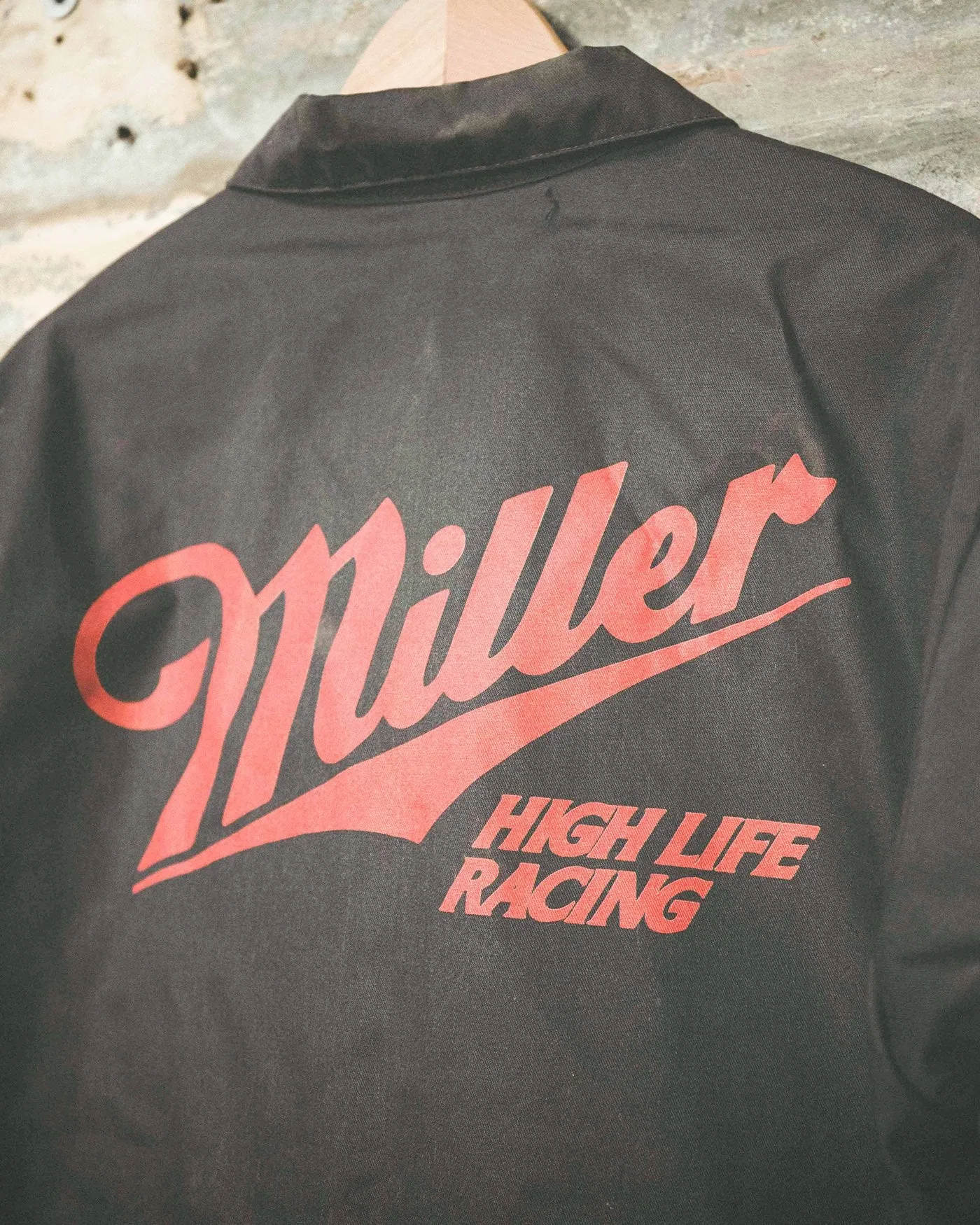 Limited-Edition Miller High Life Racing Pit Crew Vintage Revival Jacket