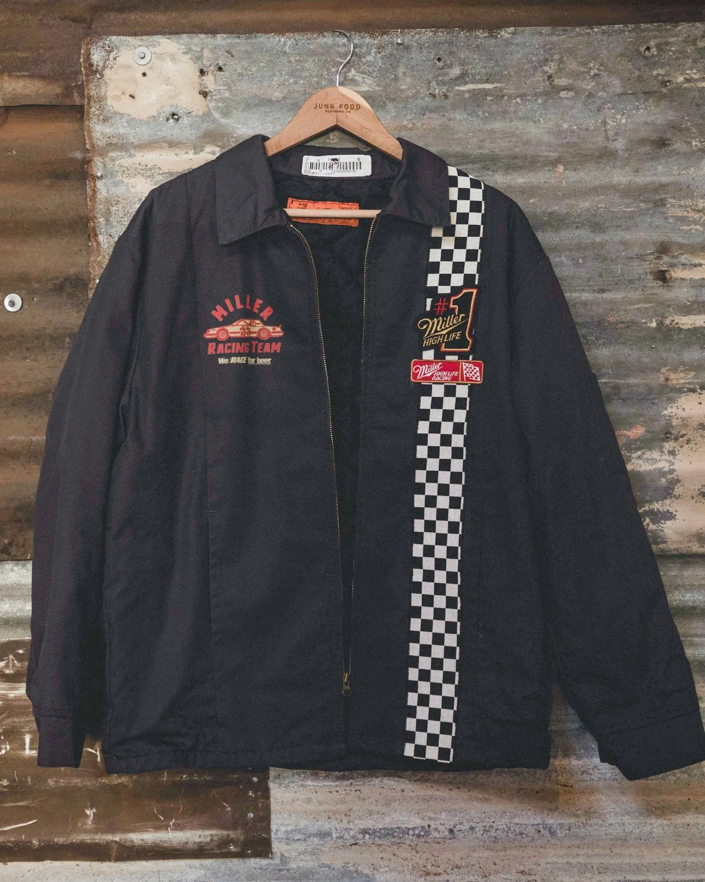 Limited-Edition Miller High Life Racing Pit Crew Vintage Revival Jacket