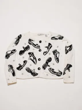 Michael Simon - Bedazzled Shoe Sweater (L/XL)