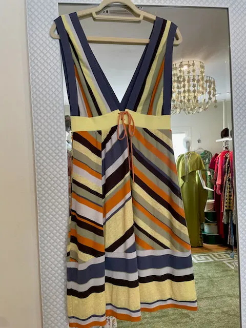 Stylish Missoni Printed Maxi Dress with Elegant Stripes for Effortless Summer Chic