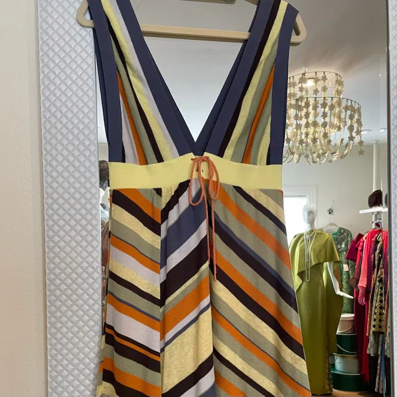 Stylish Missoni Printed Maxi Dress with Elegant Stripes for Effortless Summer Chic