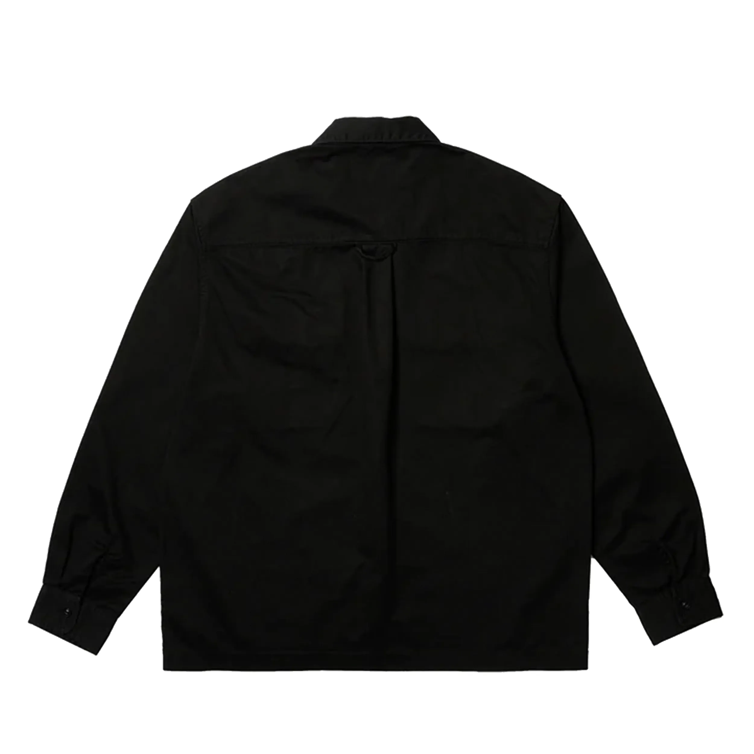 Carhartt WIP x Palace Long-Sleeve Master Shirt in Washed Black