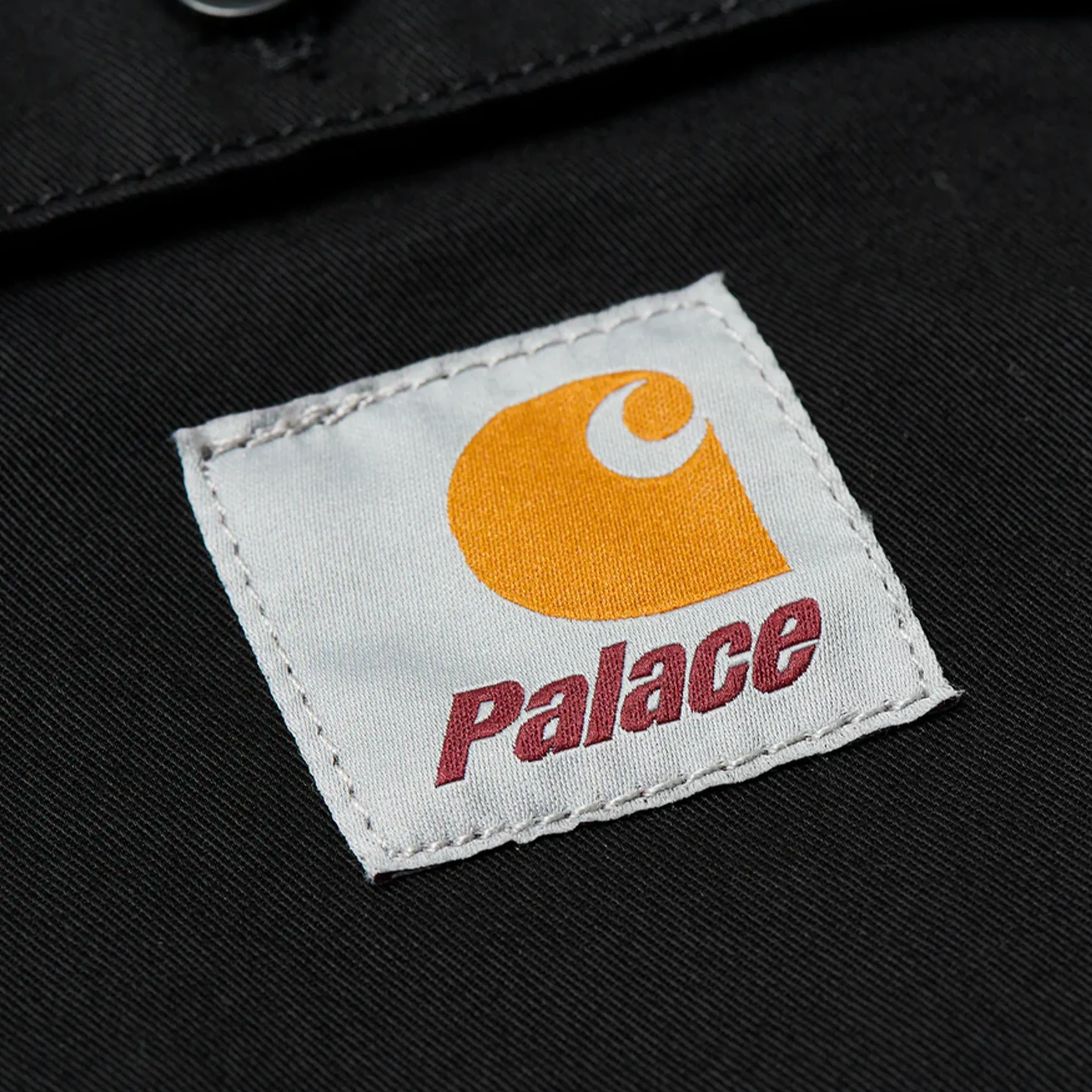 Carhartt WIP x Palace Long-Sleeve Master Shirt in Washed Black