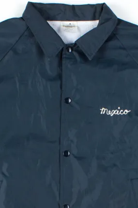 "Mexico" Snap Front Nylon Jacket
