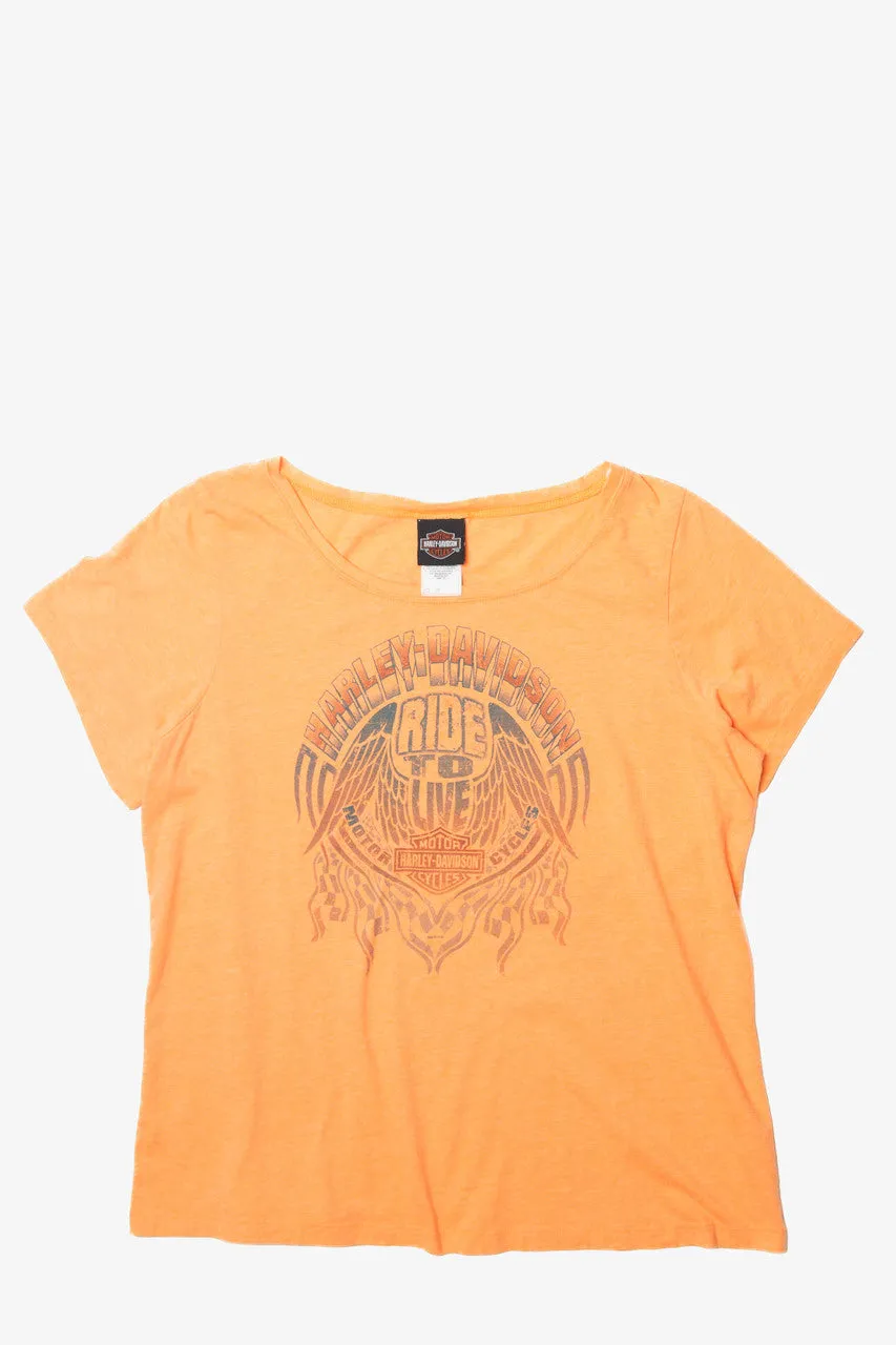 "Ride To Live" Harley Davidson T-Shirt (2010s)