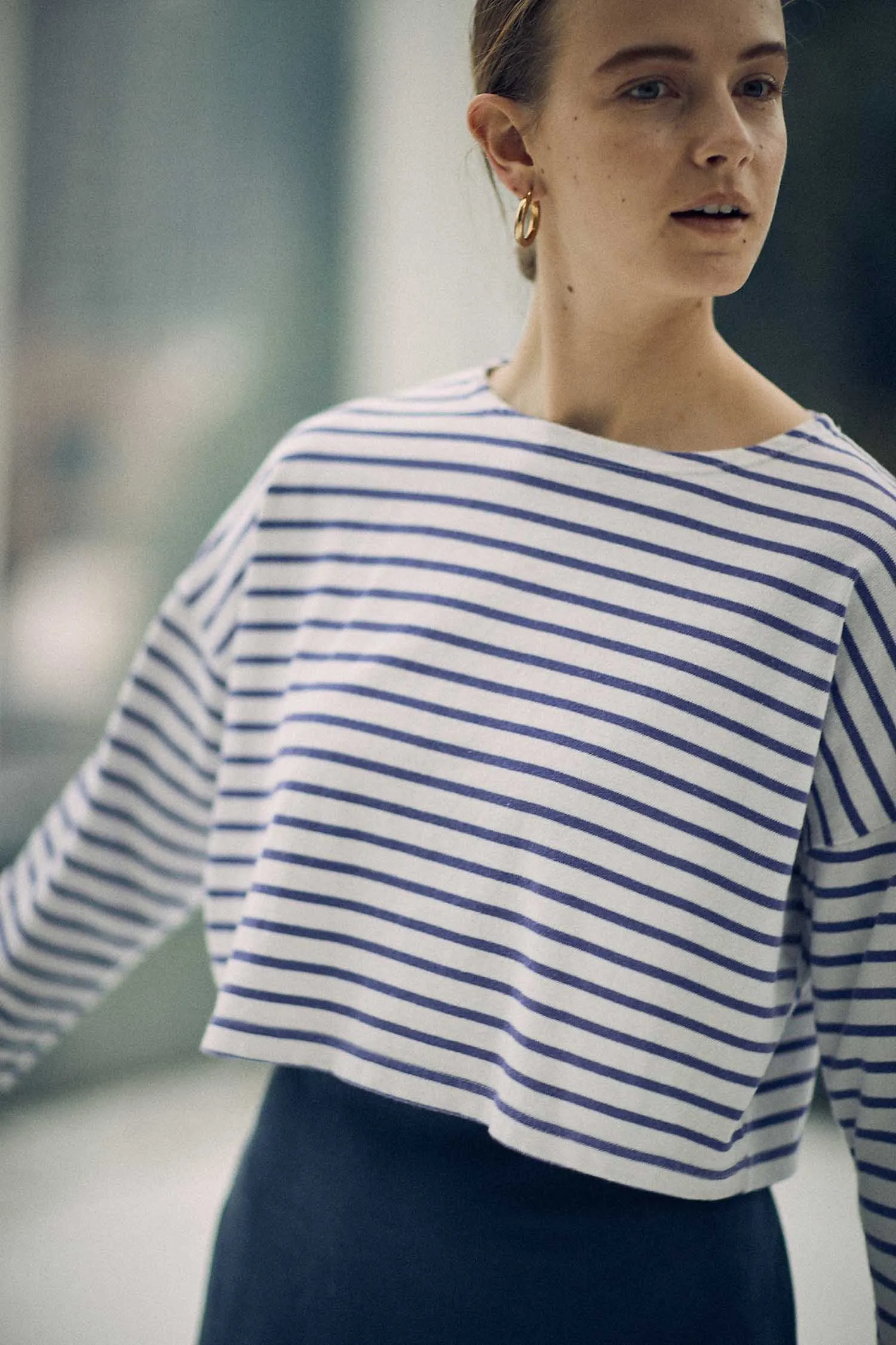 SEA VINTAGE SHORT BASQUE SHIRT