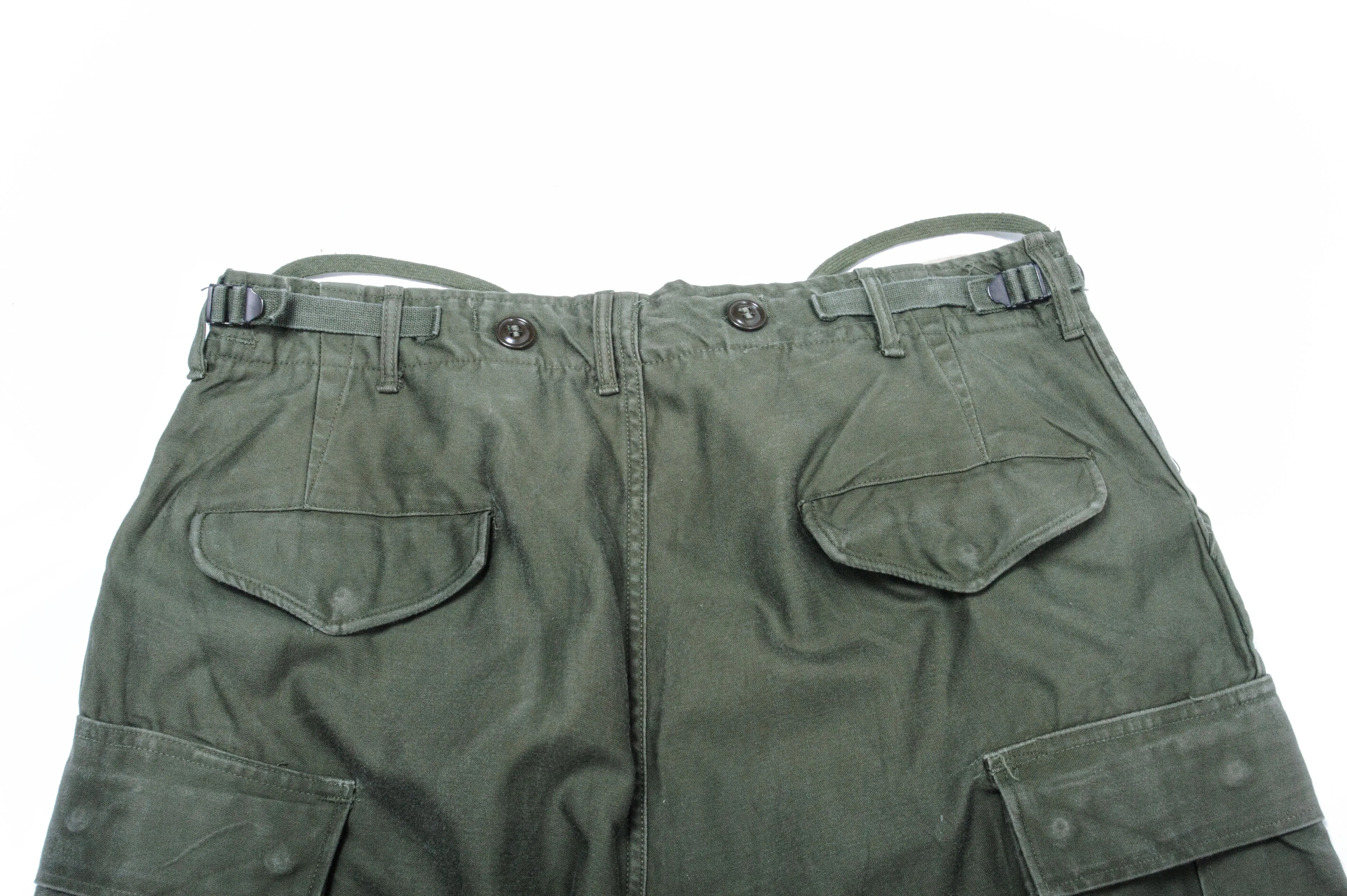 US ARMY FIELD TROUSERS PANTS M-1951 M51 1951 50's KOREAN WAR SIZE MEDIUM LONG 36X32