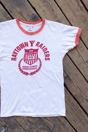 Vintage 1970s YMCA Olympic Ringer T-Shirt - Small