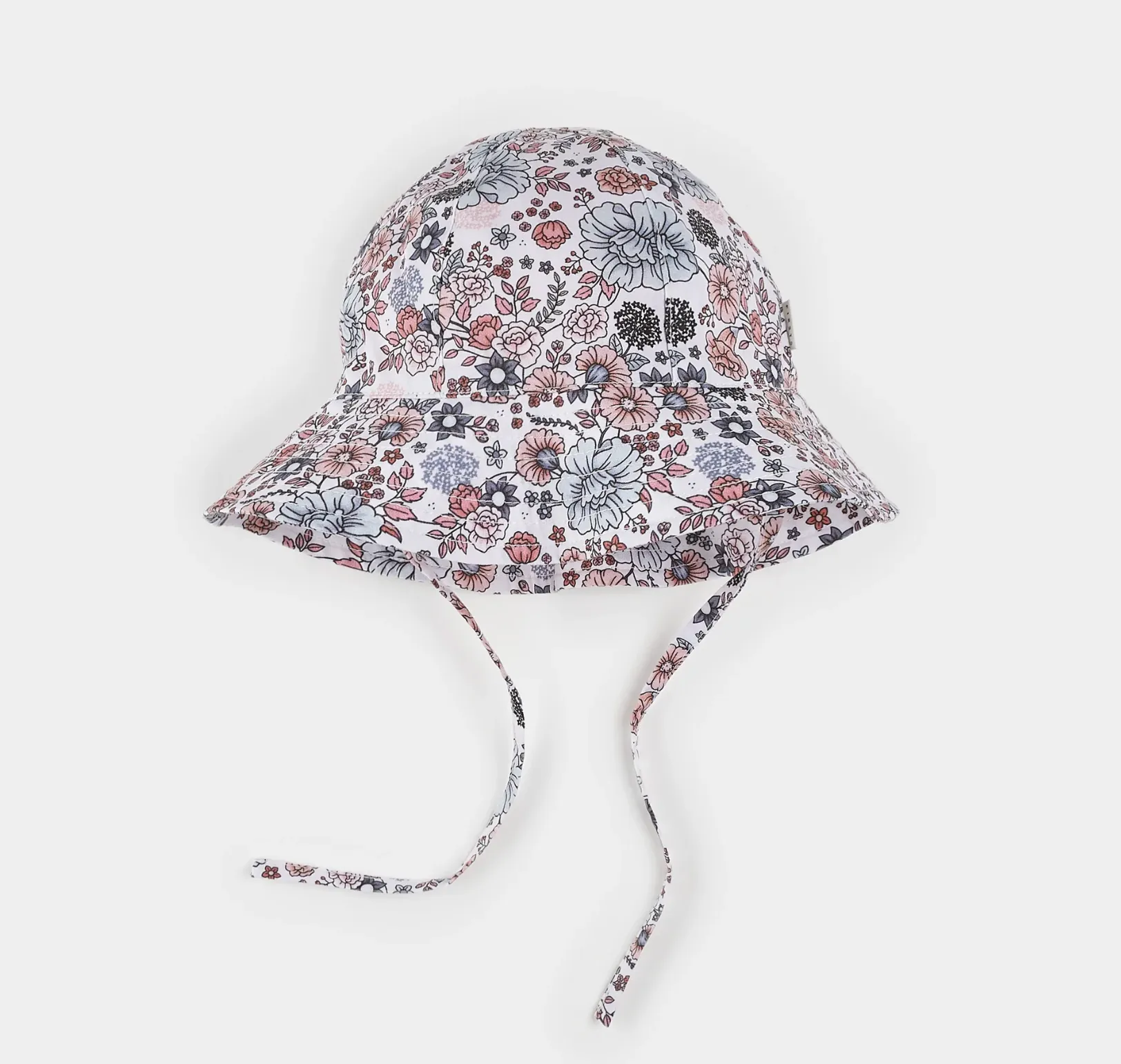 Vintage Flowers Poplin Hat