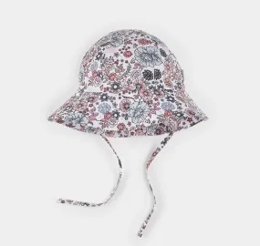 Vintage Flowers Poplin Hat
