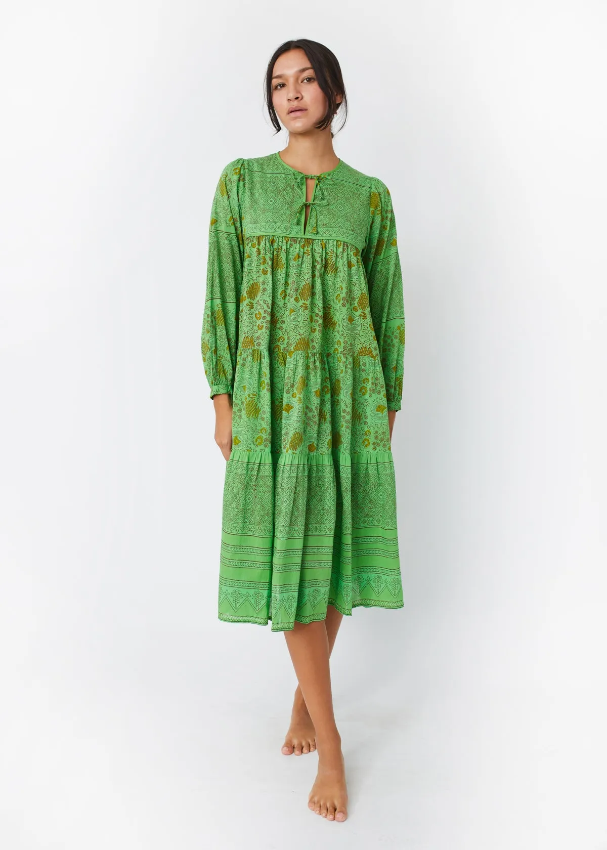 Yamini Booj Dress Overdye, Island